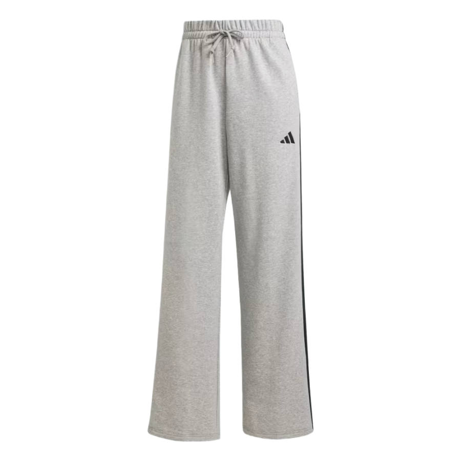 Adidas Adidas Free Shipping With AdiClub Essentials 3 Stripes Open Hem French Terry Pants