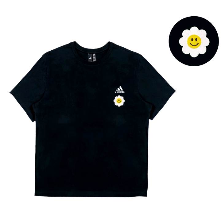 Adidas Adidas T Shirts Unisex Black Crew Neck Moderate Straight Fit