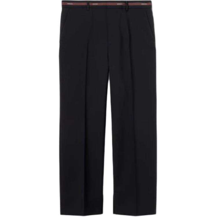 GUCCI SS25 Casual Pants Men's Dark Blue