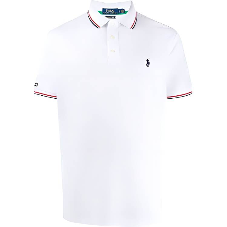 Polo Ralph Lauren Polo Shirts Men's White Polo Collar Moderate