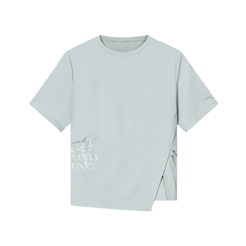 Anta Life Collection T Shirt Women's Refreshing Blue