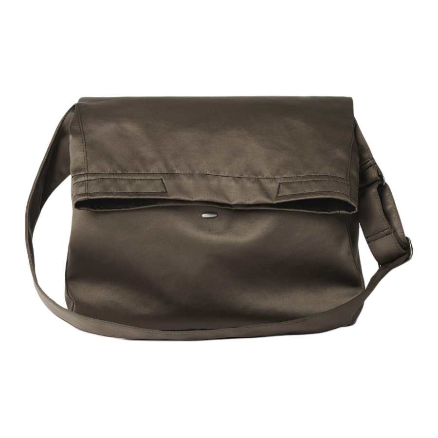 OUR LEGACY Cotton Crossbody Bag Regular Unisex Olive Green