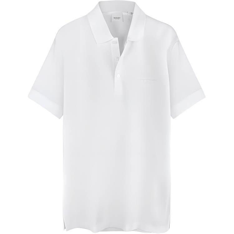 Burberry Polo Shirt Men's White