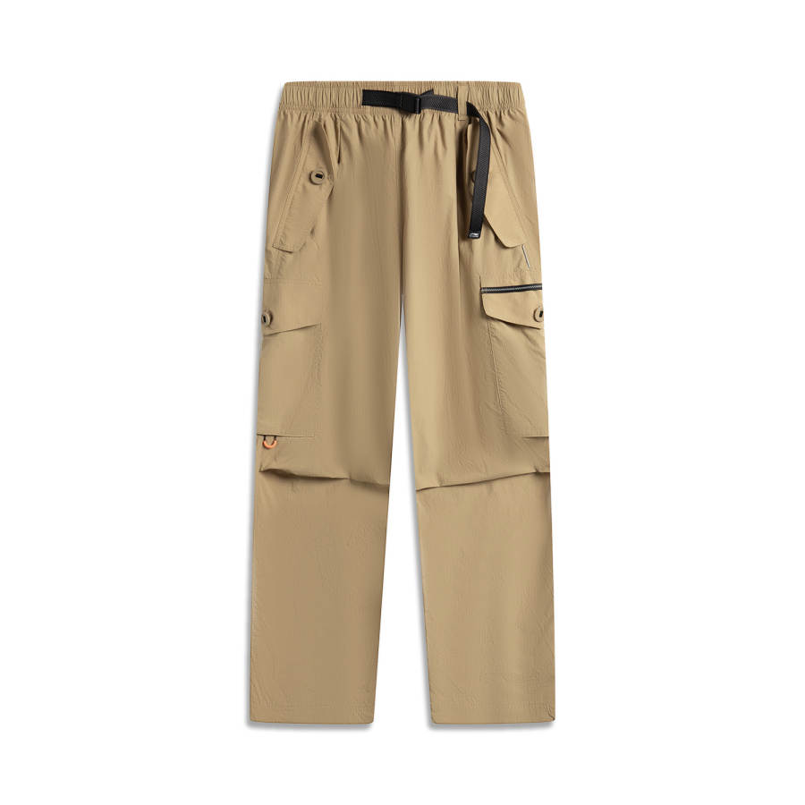 Li-Ning Li Ning Sports Life Collection Casual Pants Men's Coffee Khaki