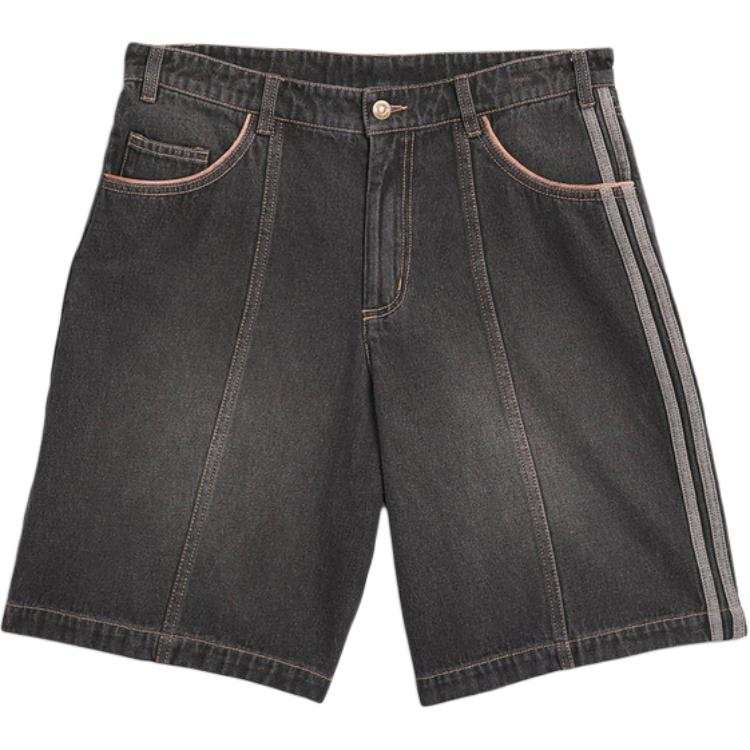 Adidas Originals Denim Shorts Men's Black
