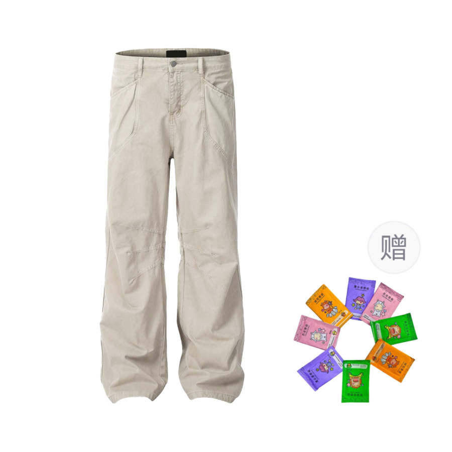 GWAF Jeans Unisex Moderate Straight Fit Pants