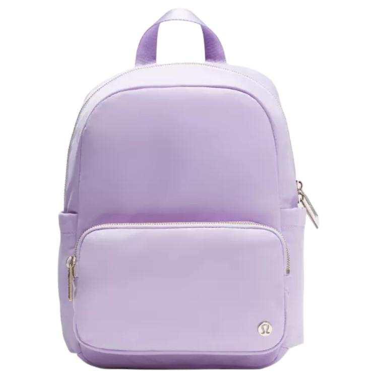 Lululemon Lululemon Everywhere Nylon Backpack Small Unisex Lavender & Dusty Blue & Gold