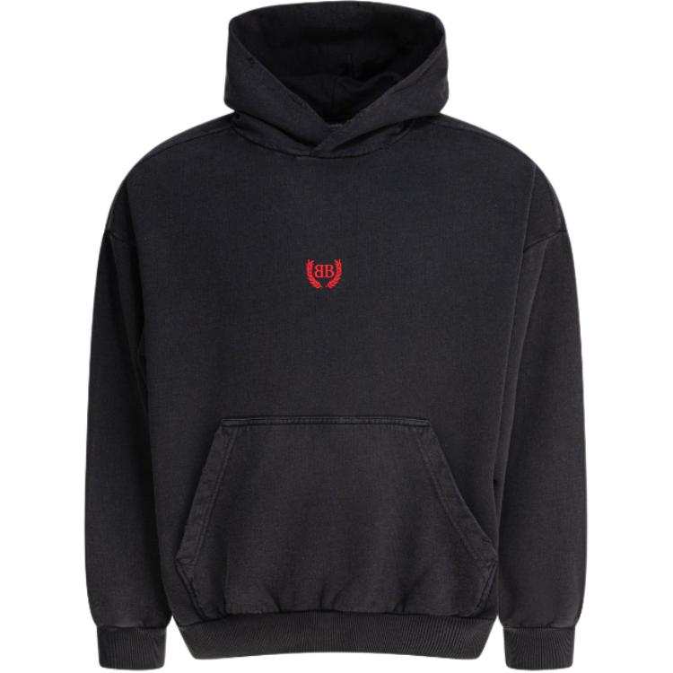 Balenciaga embroidered logo hoodie