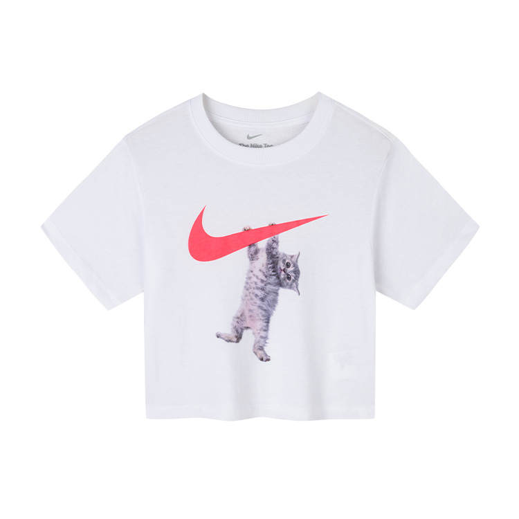 Nike Nike T Shirt Pure White Children Aged 3 7 Years Old
