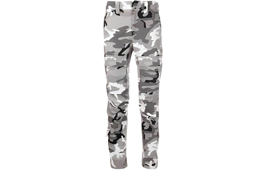 Balenciaga 2018 camouflage-print cargo trousers