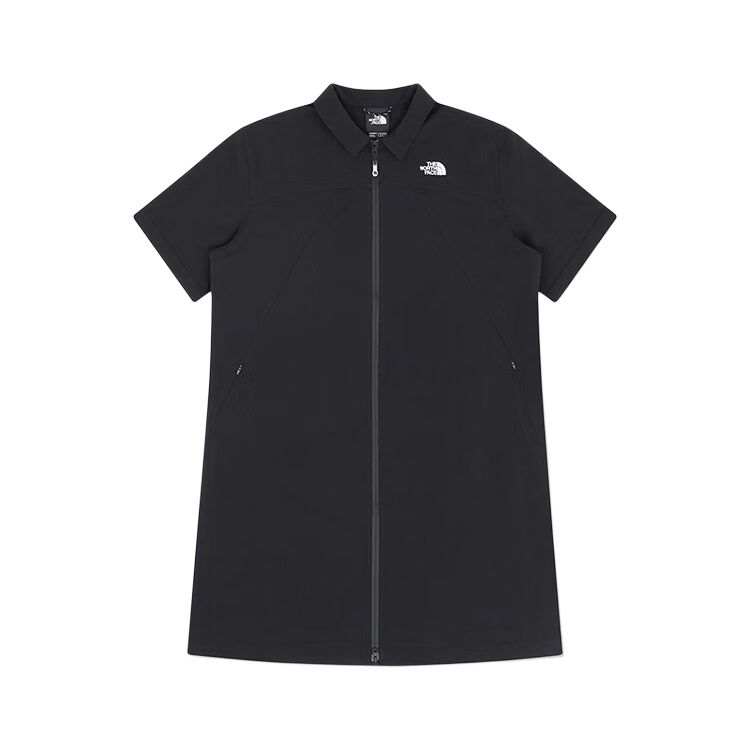 THE NORTH FACE Urban Exploration Short Sleeved Dress Women's Cosmic Black