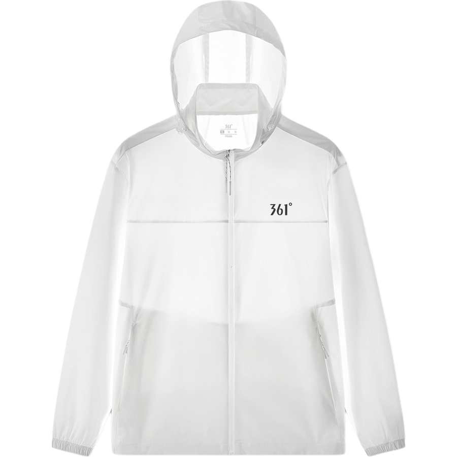 361° Breathable And Quick Dry UV Protection Sun Protection Clothing Unisex Raw White