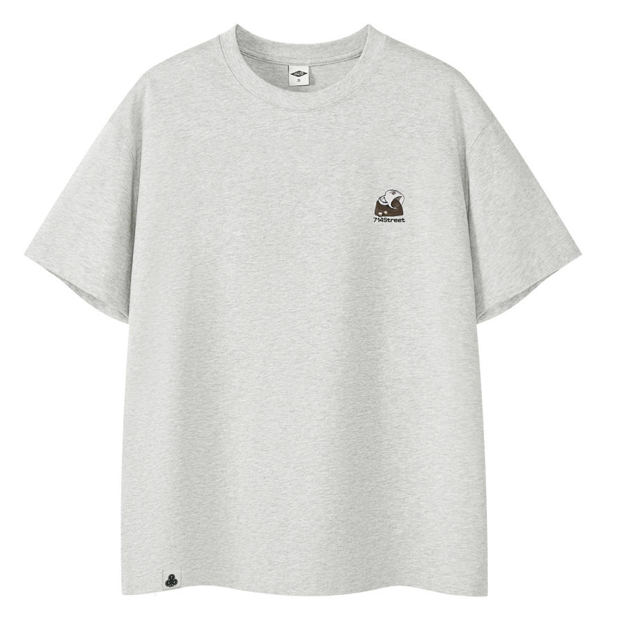714STREET T Shirt Unisex Heather Gray
