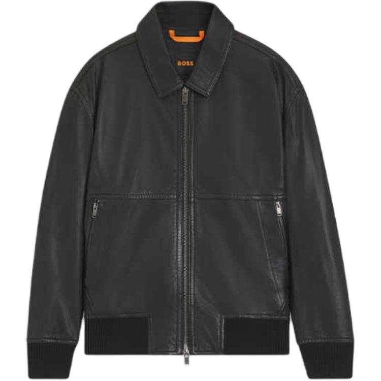 HUGO BOSS Boss Leather Jacket