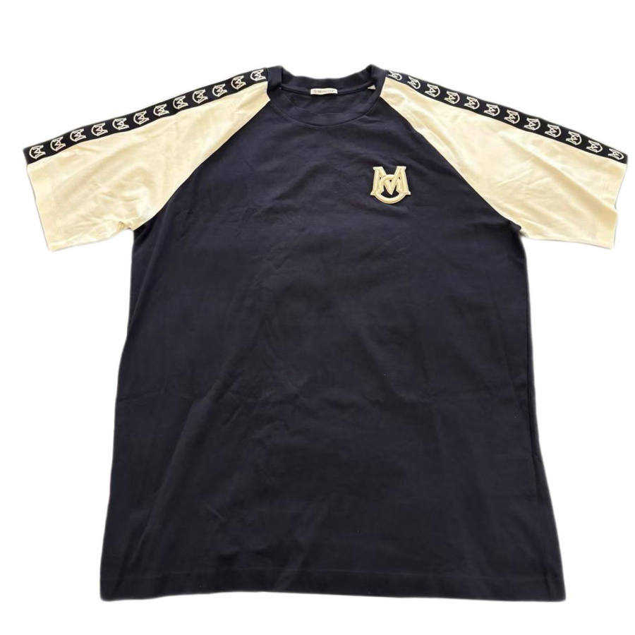 Moncler T Shirts Men's Navy Crew Neck