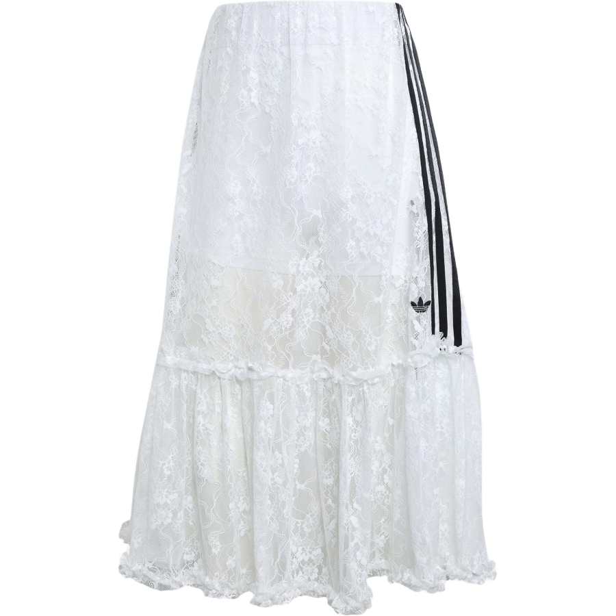 Adidas Originals Casual Long Skirt Women's White