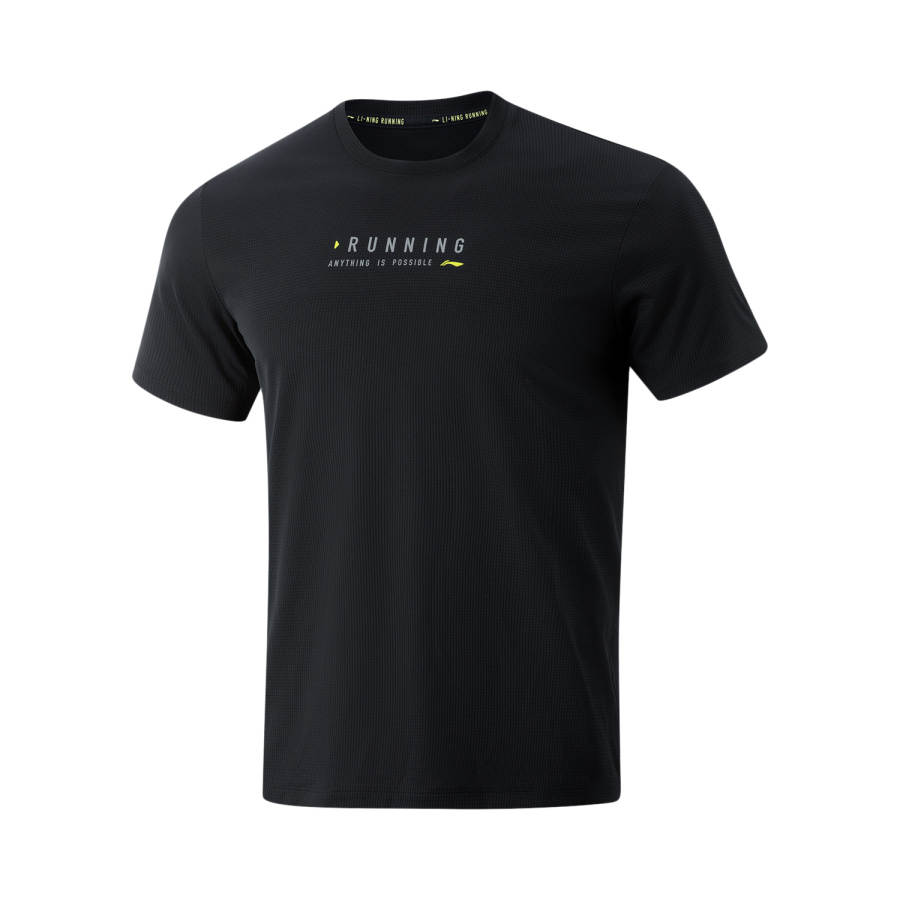Li-Ning Li Ning Running Collection T Shirt Men's Black