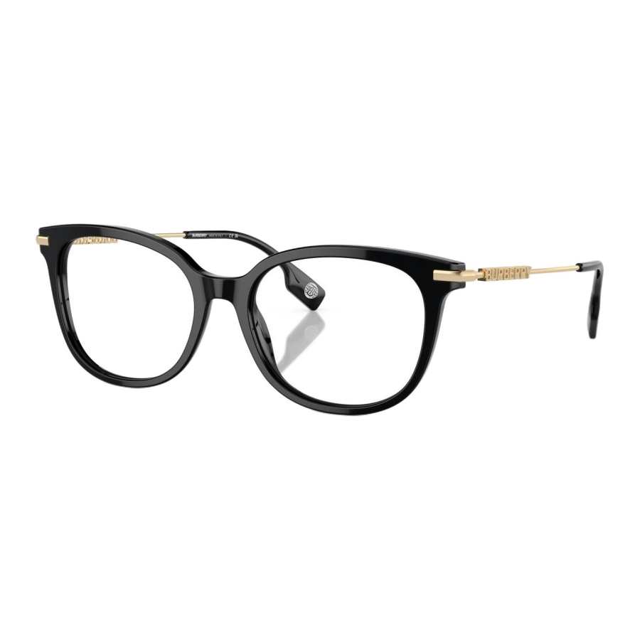 Burberry Burberry Plate Oval Eyeglass Frames Women's