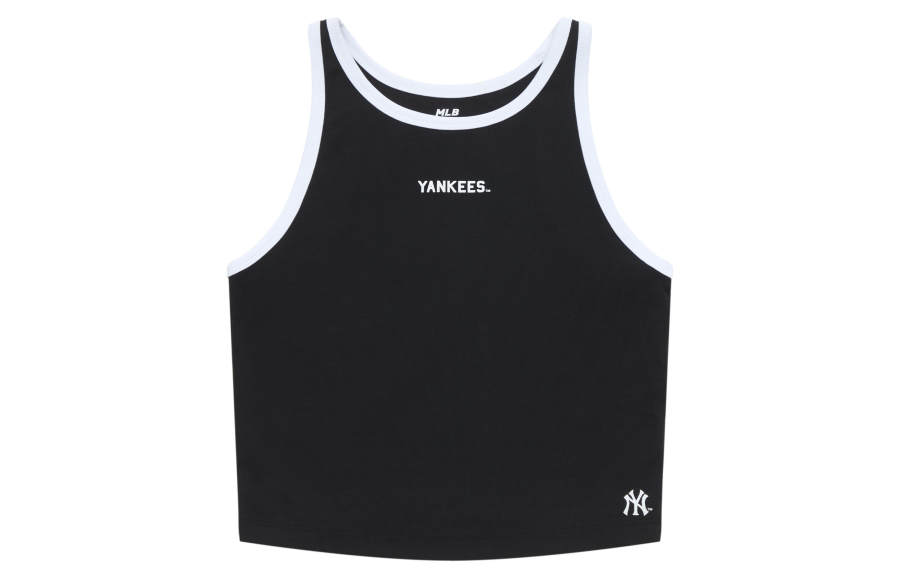 MLB Preppy Style Collection New York Yankees SS25 Tank Top Women's Black