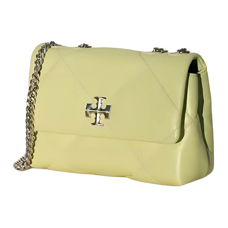 TORY BURCH Kira Nappa Leather Shoulder Bag Mini Women's Yellow