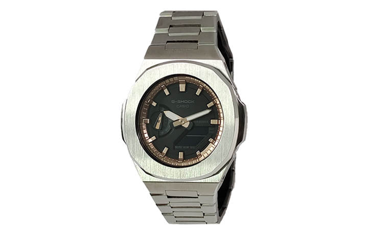 CASIO CASIO Custom Collection Quartz Movement Stainless Steel Strap Watch Men's Watches Black Dial
