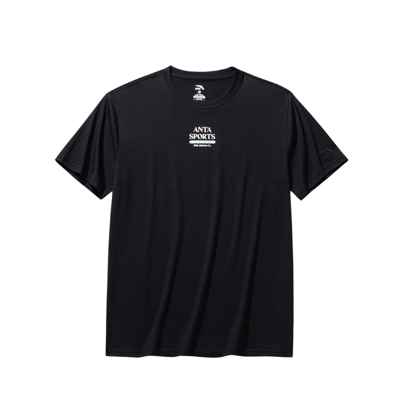 ANTA Anta Life Collection T Shirt Men's Basic Black