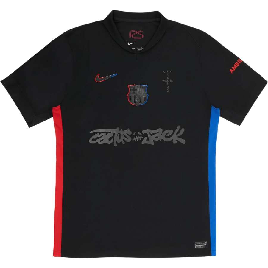 Travis Scott X Fc Barcelona 2024/25 Match Away Cactus Jack Jersey