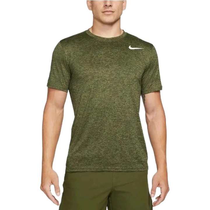 Nike Nike T Shirts Men's Green Crew Neck