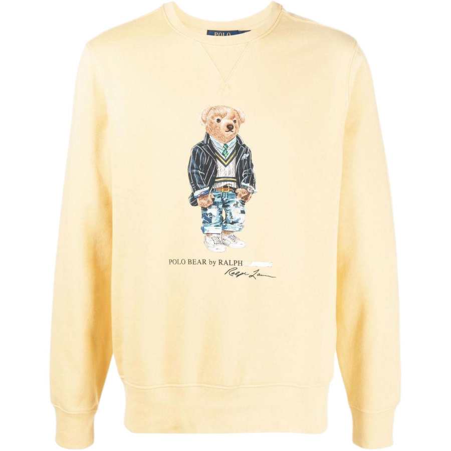 Polo Ralph Lauren SS22 Sweatshirt Men's Yellow