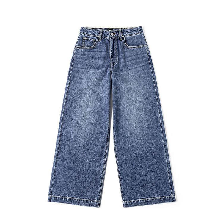 Lee Lee Jeans Women's Medium Blue Moderate Wide Leg Pants