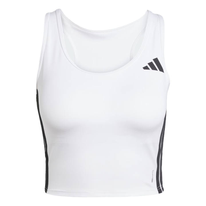 Adidas Adidas Free Shipping With AdiClub Train Essentials 3 Stripes Crop Tank Top