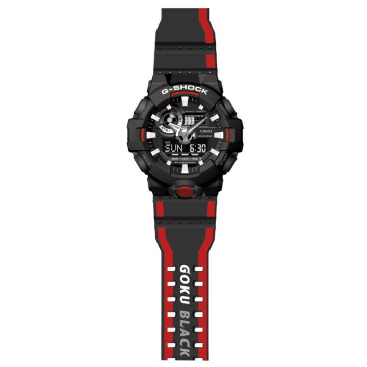 CASIO CASIO Dragon Ball Collaboration GA 700 200m Waterproof Quartz Movement Resin Strap Watch