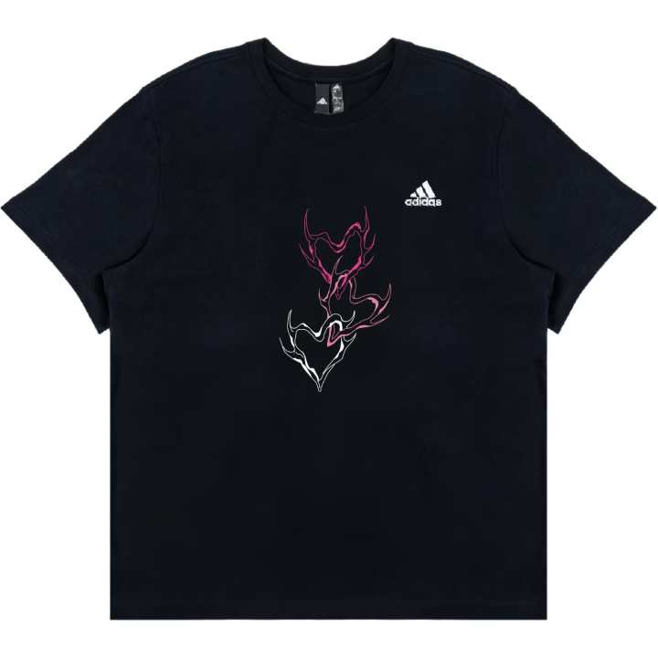 Adidas Adidas T Shirts Unisex Black Crew Neck