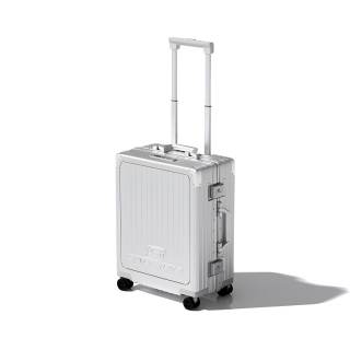 Skechers PC Suitcase Luggage 20 Inch Unisex Silver
