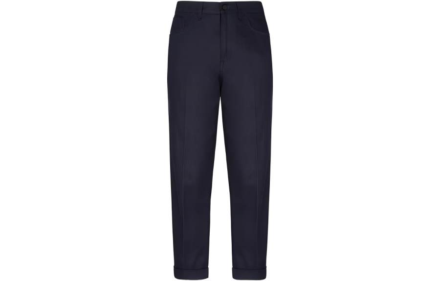 FENDI Jeans Men's Blue Moderate Straight Fit Pants