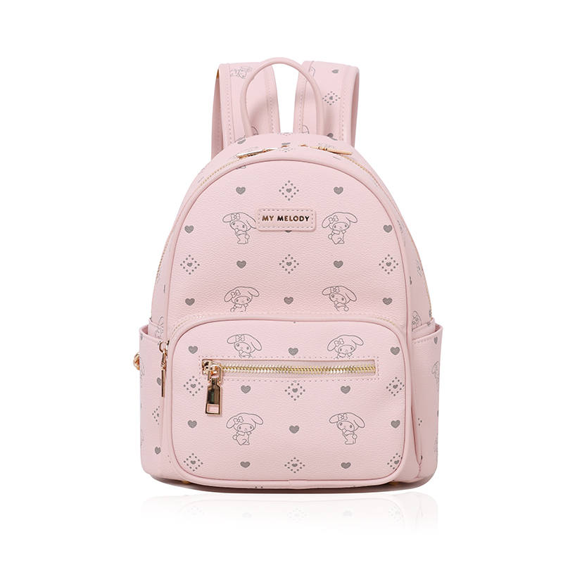 Sanrio My Melody Synthetic Leather Backpack Women's Pink