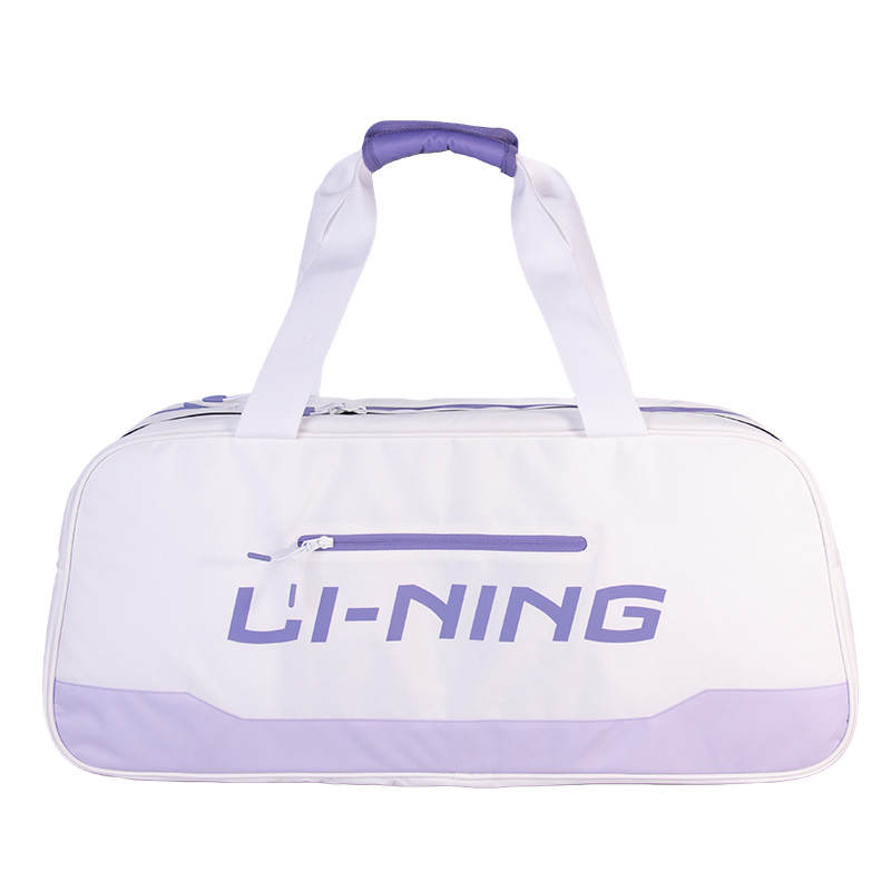 Li-Ning Li Ning Polyester Handbag Unisex White Purple