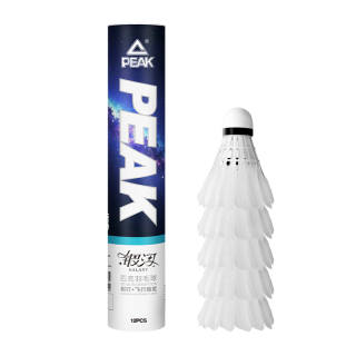 PEAK 12 Pack Duck Feather Shuttlecocks