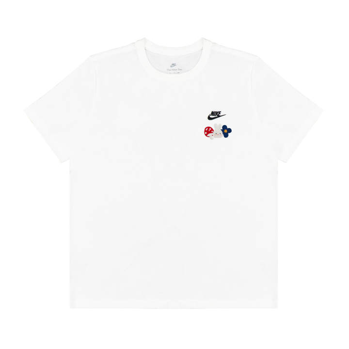 Nike Nike T Shirts Unisex White Crew Neck Moderate Straight Fit