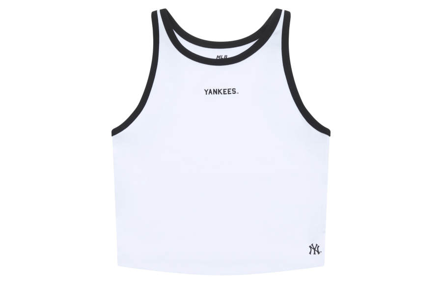 MLB Preppy Style Collection New York Yankees SS25 Tank Top Women's White