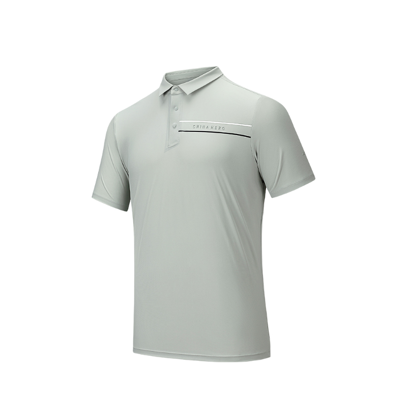 Anta Variety Training Collection Polo Shirt Men's Pale Green
