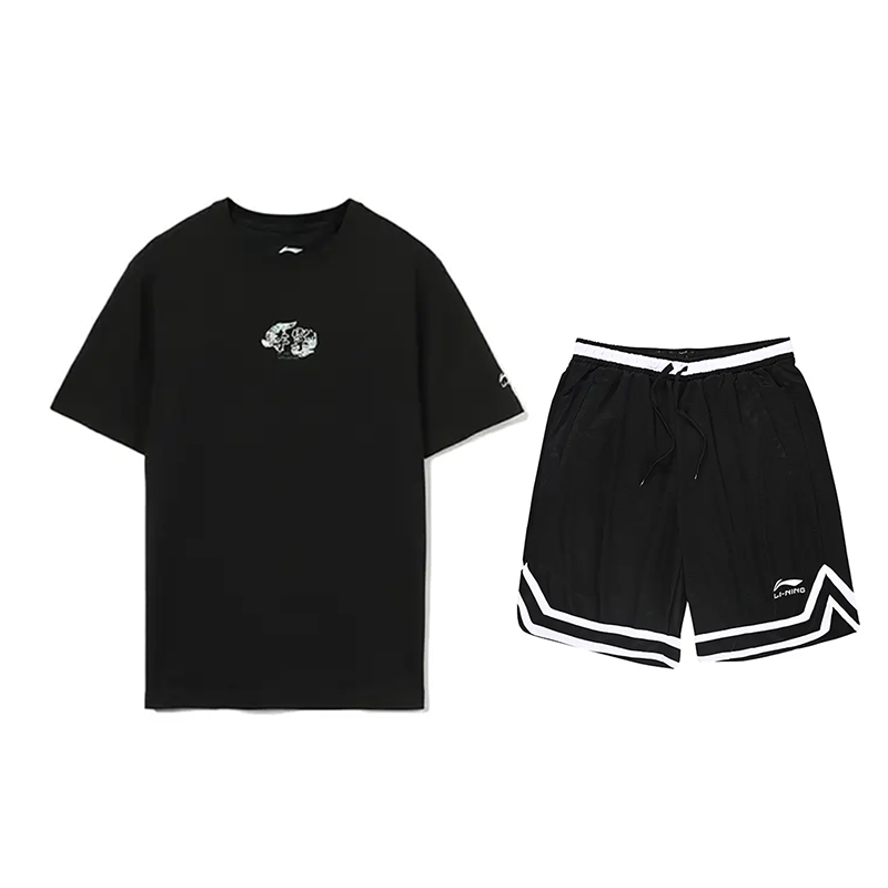 Li-Ning Li Ning Casual Sportswear Unisex Black