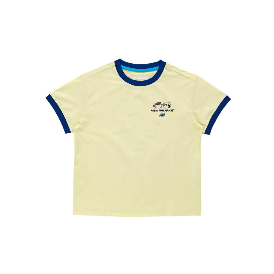 New Balance New Balance T Shirt SS25 Yellow Children Aged 3 7 Years Old