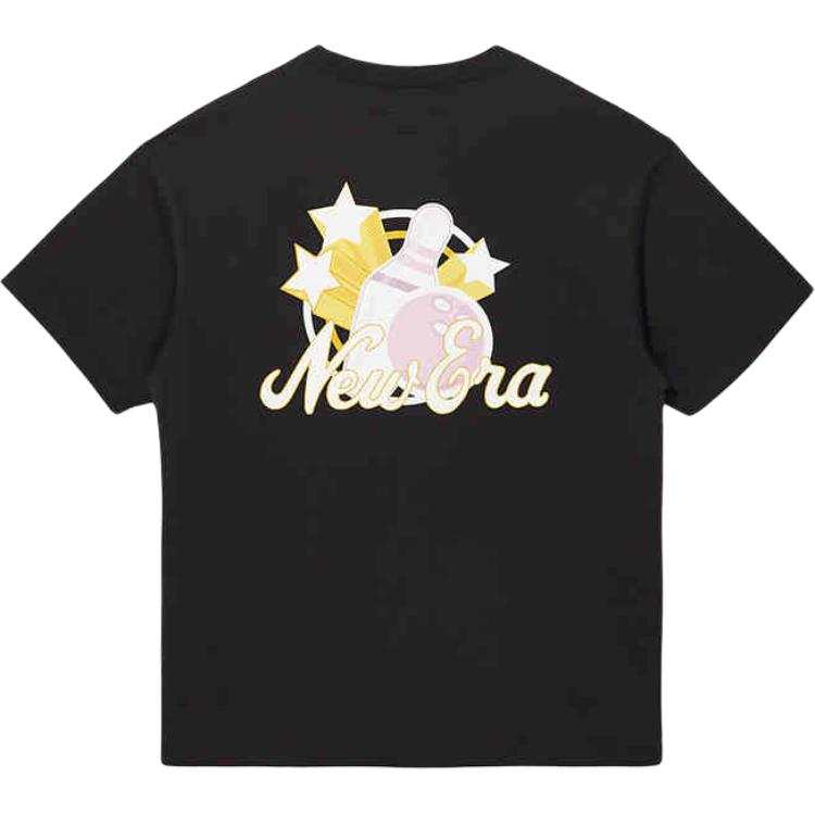 New Era T Shirts Unisex Black Crew Neck