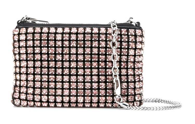 Alexander Wang Cow Leather Clutch, Shoulder Bag, Crossbody Bag Small Women's Pink