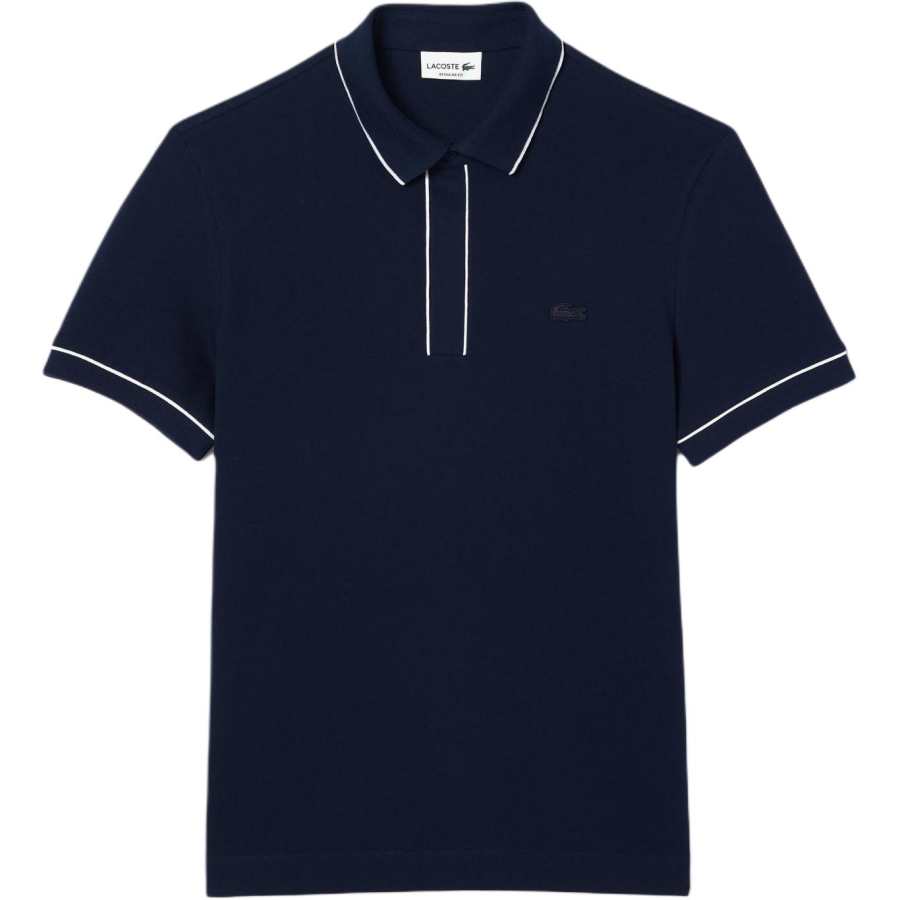 Lacoste contrast-trim polo shirt