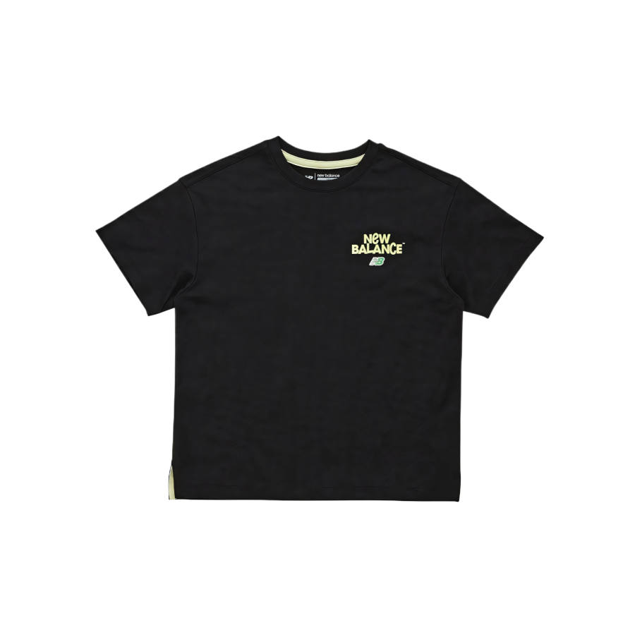 New Balance New Balance T Shirt SS25 Black Children Aged 3 7 Years Old