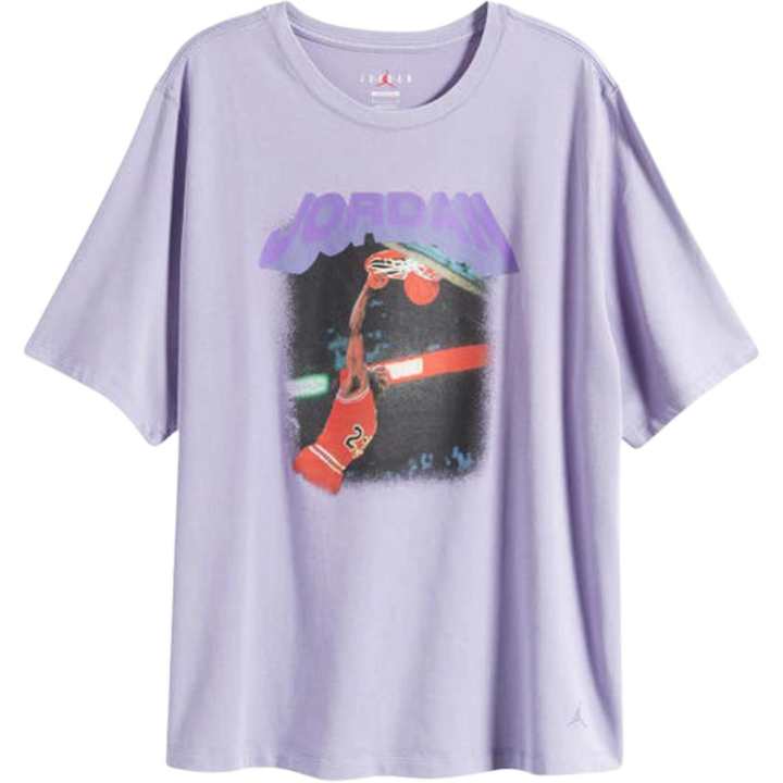 Jordan Jordan Apparel T Shirts Women's Purple Crew Neck