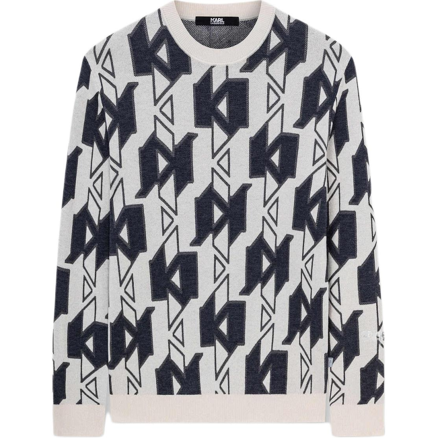KARL LAGERFELD / Karl Lagerfeld Jeans Sweater Men's Black White