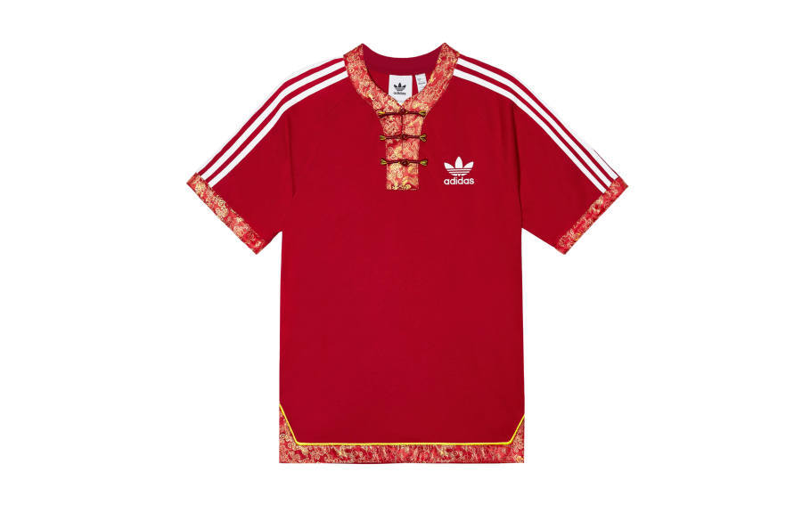 Adidas Originals 811 Manufacturing, Perfect Match Forever Men's T Shirt Unisex Red Gold